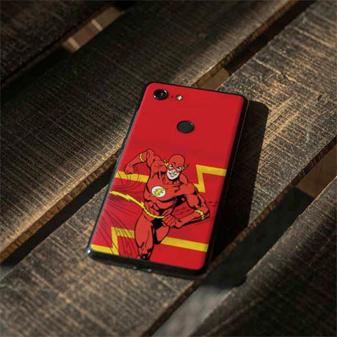 DC Comics The Flash Classic Art Running Pose Google Pixel 3 XL Skin